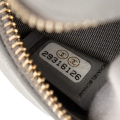 Lambskin 19 Round Clutch with Chain