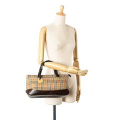 Haymarket Check Canvas Handbag