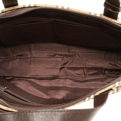 Haymarket Check Canvas Handbag