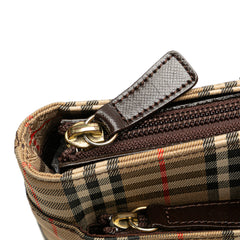 Haymarket Check Canvas Handbag