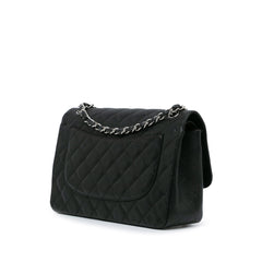 Jumbo Classic Caviar Double Flap