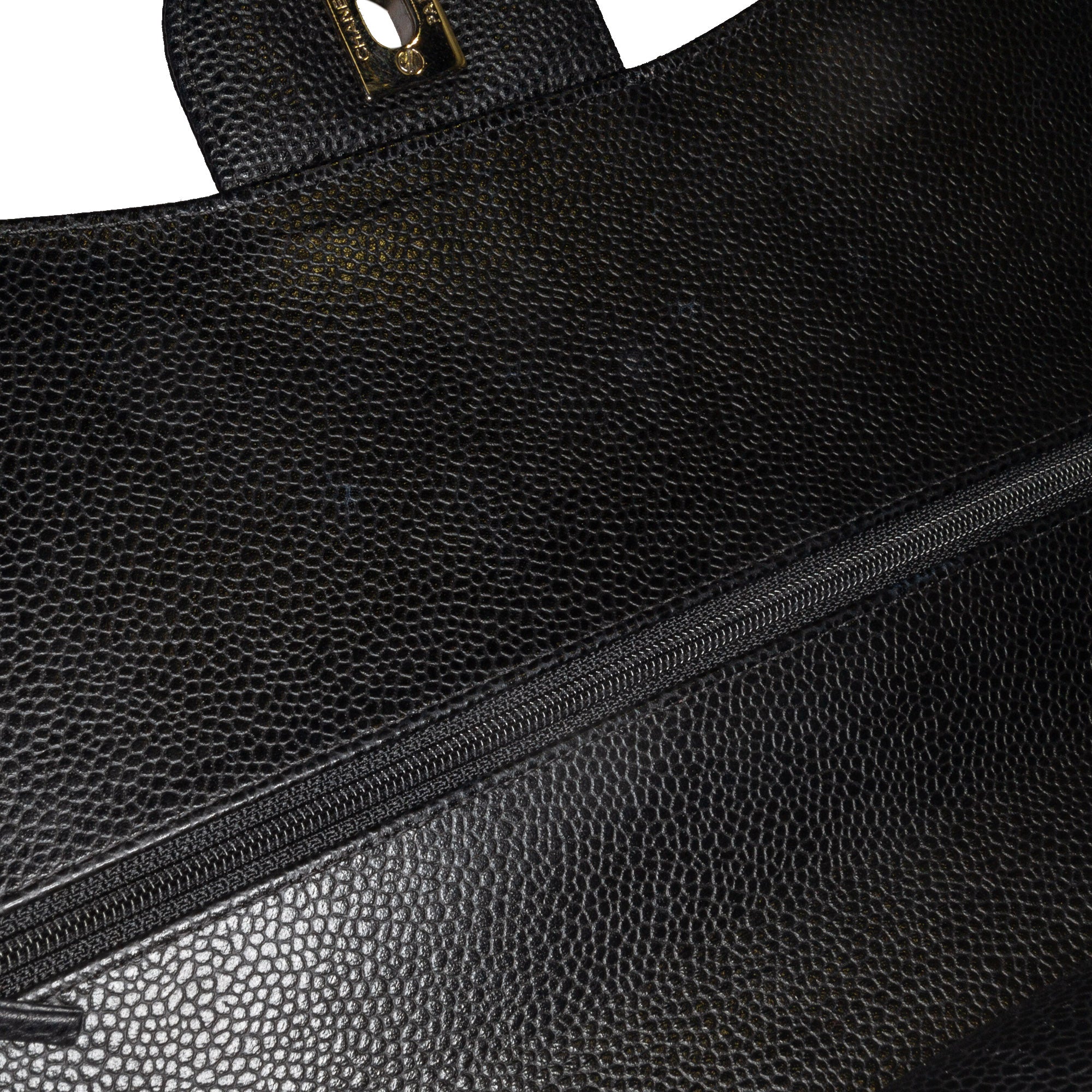Jumbo Classic Caviar Double Flap