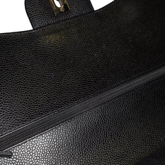 Jumbo Classic Caviar Double Flap