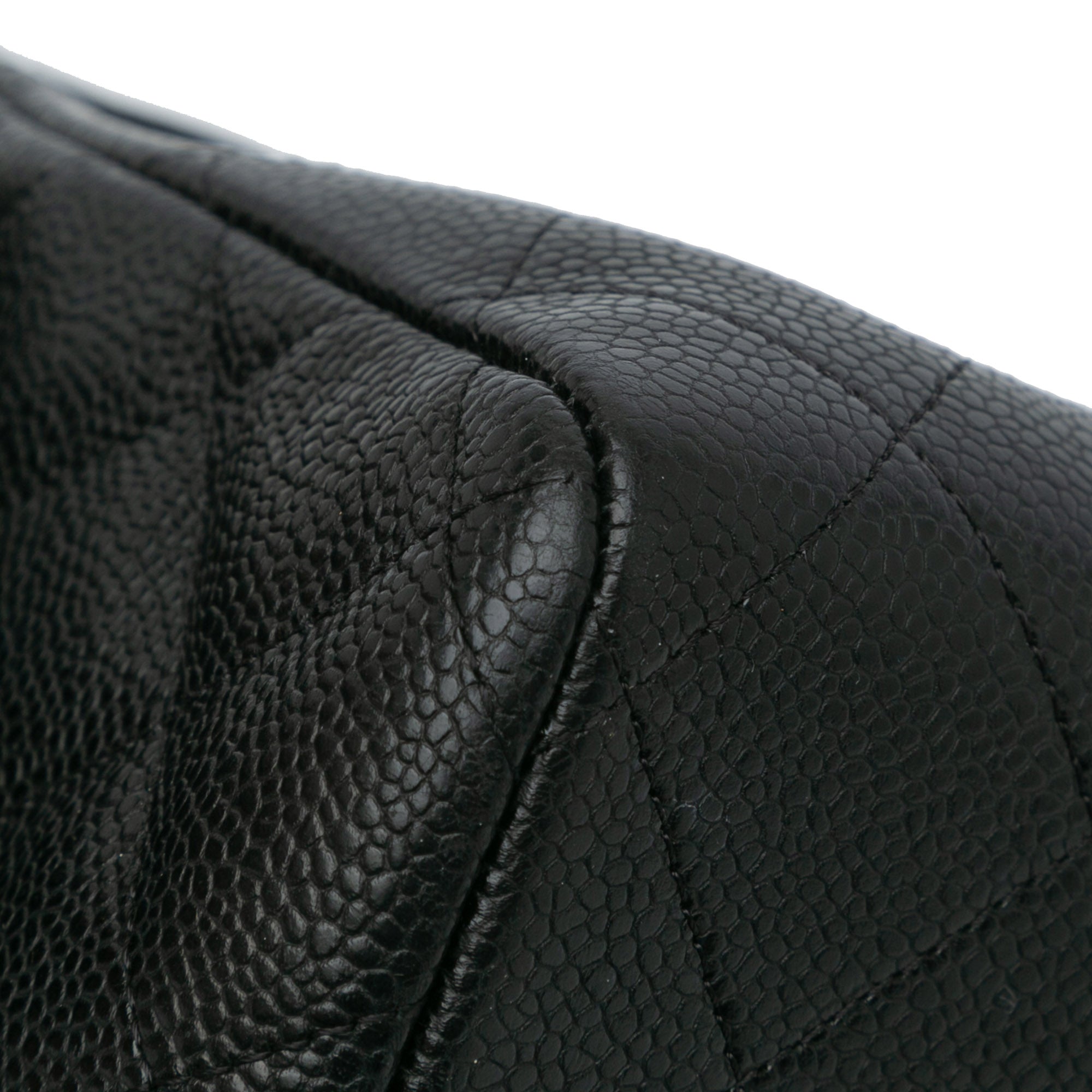 Jumbo Classic Caviar Double Flap