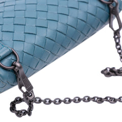 Mini Nappa Intrecciato Expandable Chain Crossbody