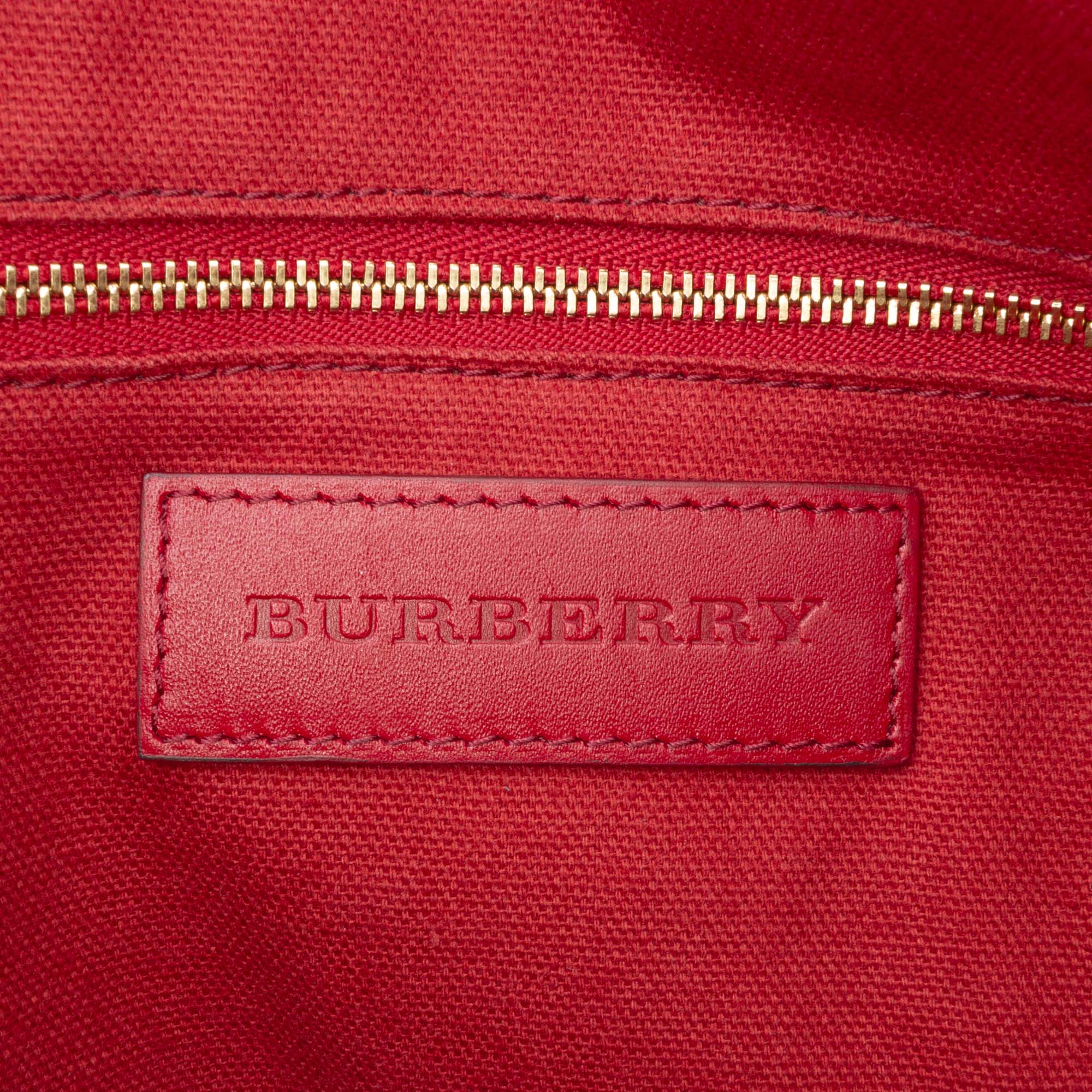 Small Haymarket Check Coated Canvas Salisbury Tote