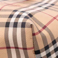 Small Haymarket Check Coated Canvas Salisbury Tote