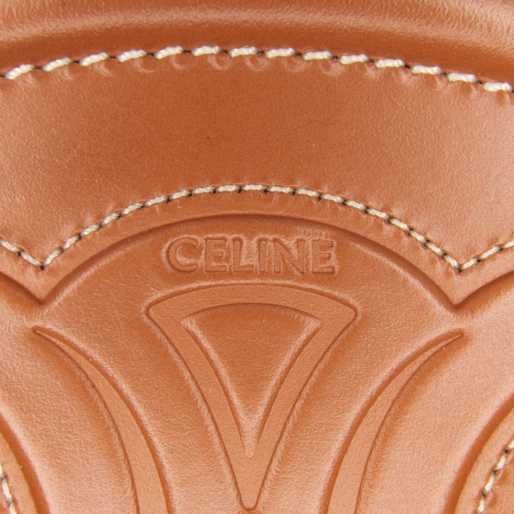 Small Calfskin Cuir Triomphe Oval Crossbody