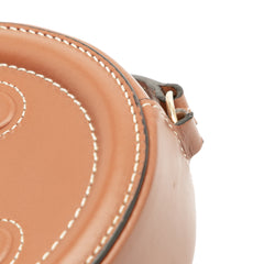 Small Calfskin Cuir Triomphe Oval Crossbody