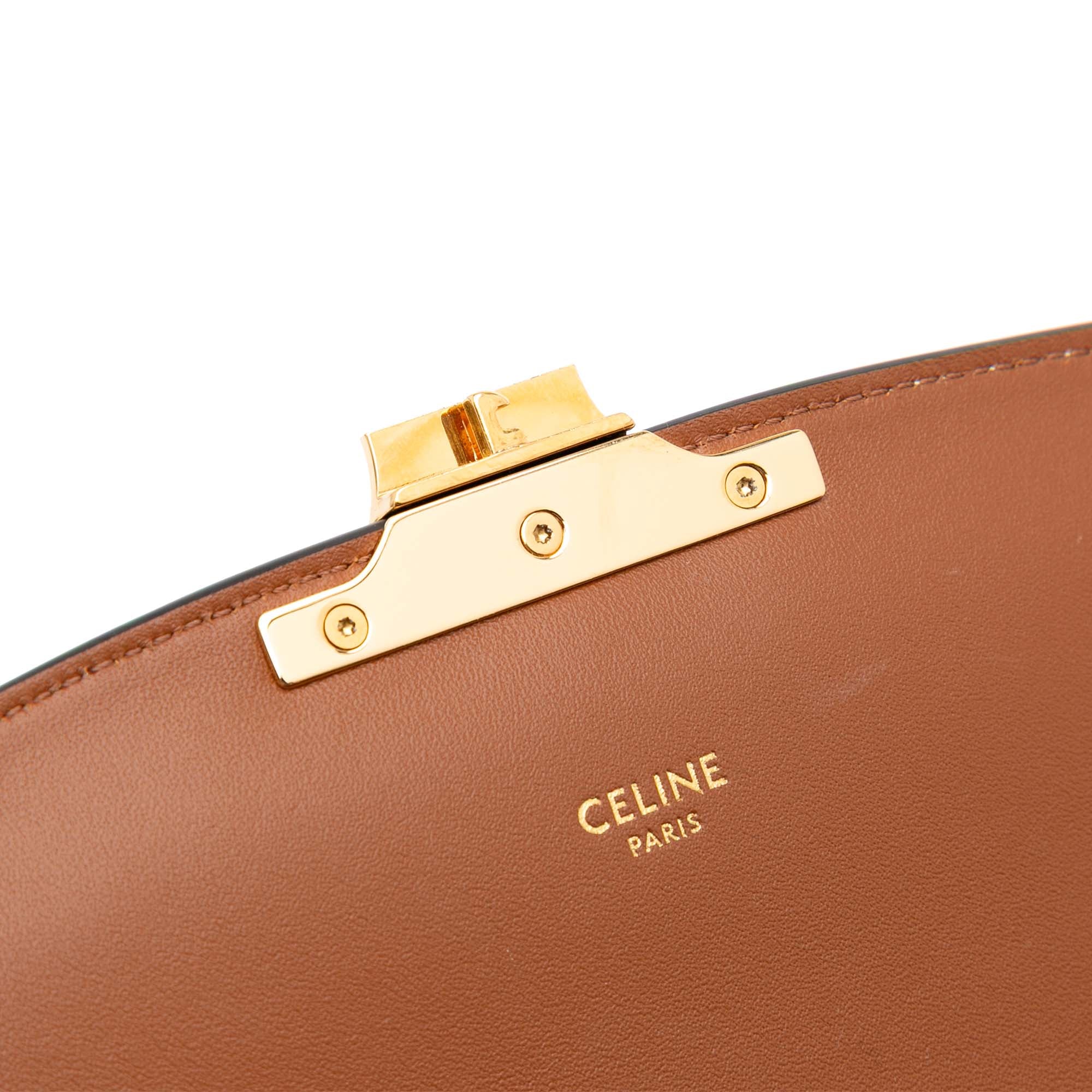 Classique Triomphe Coated Canvas and Calfskin Triomphe Crossbody