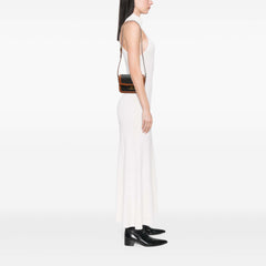 Classique Triomphe Coated Canvas and Calfskin Triomphe Crossbody