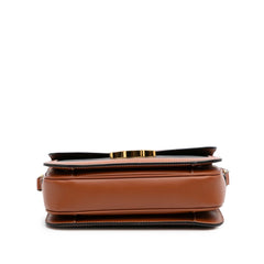 Classique Triomphe Coated Canvas and Calfskin Triomphe Crossbody