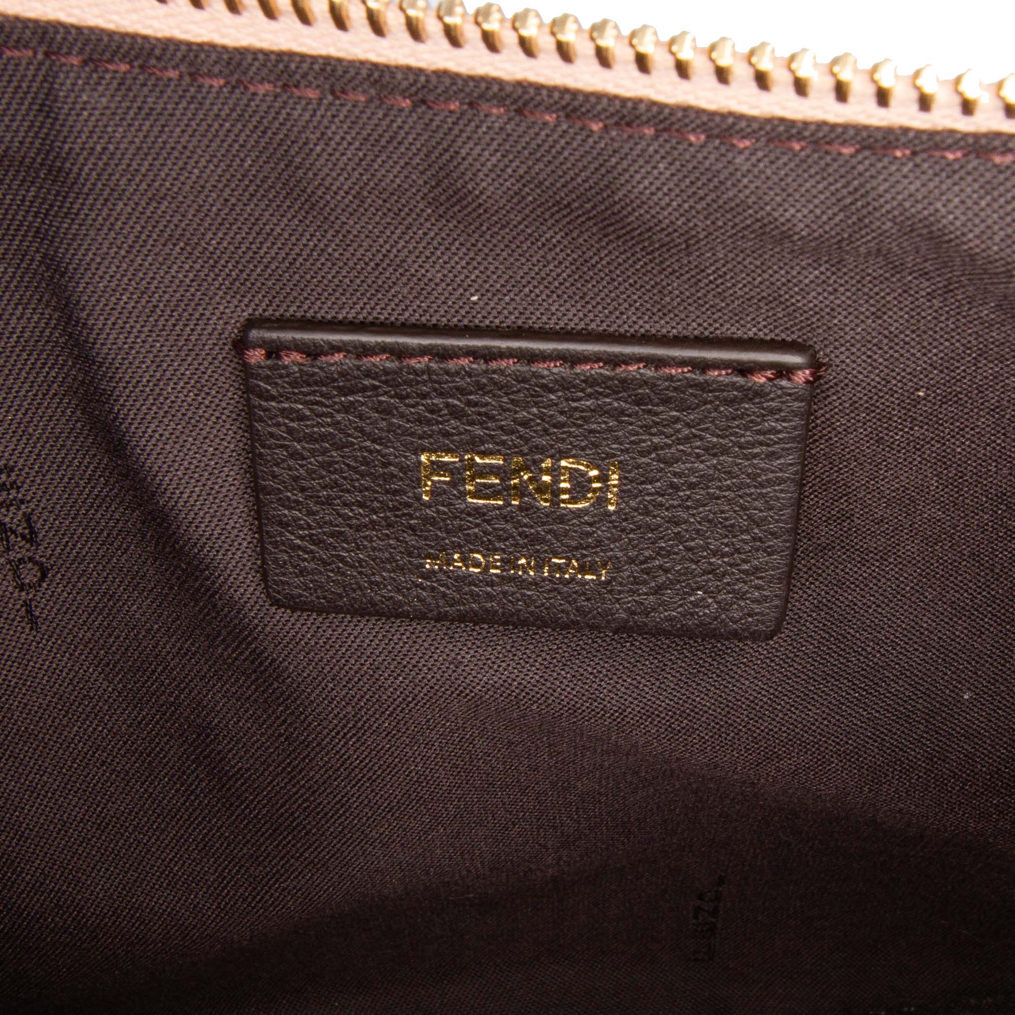 Small Leather Fendigraphy Hobo