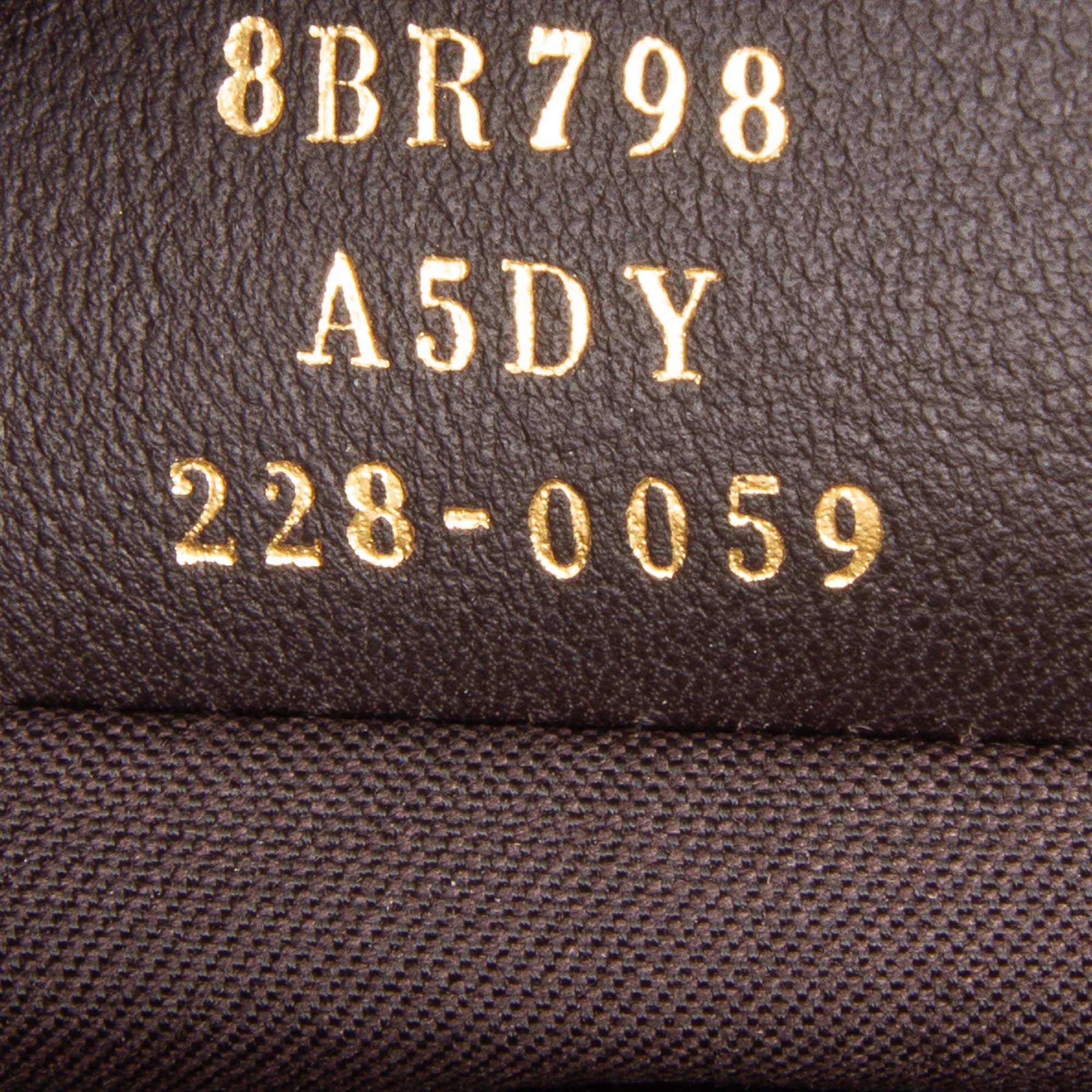 Small Leather Fendigraphy Hobo
