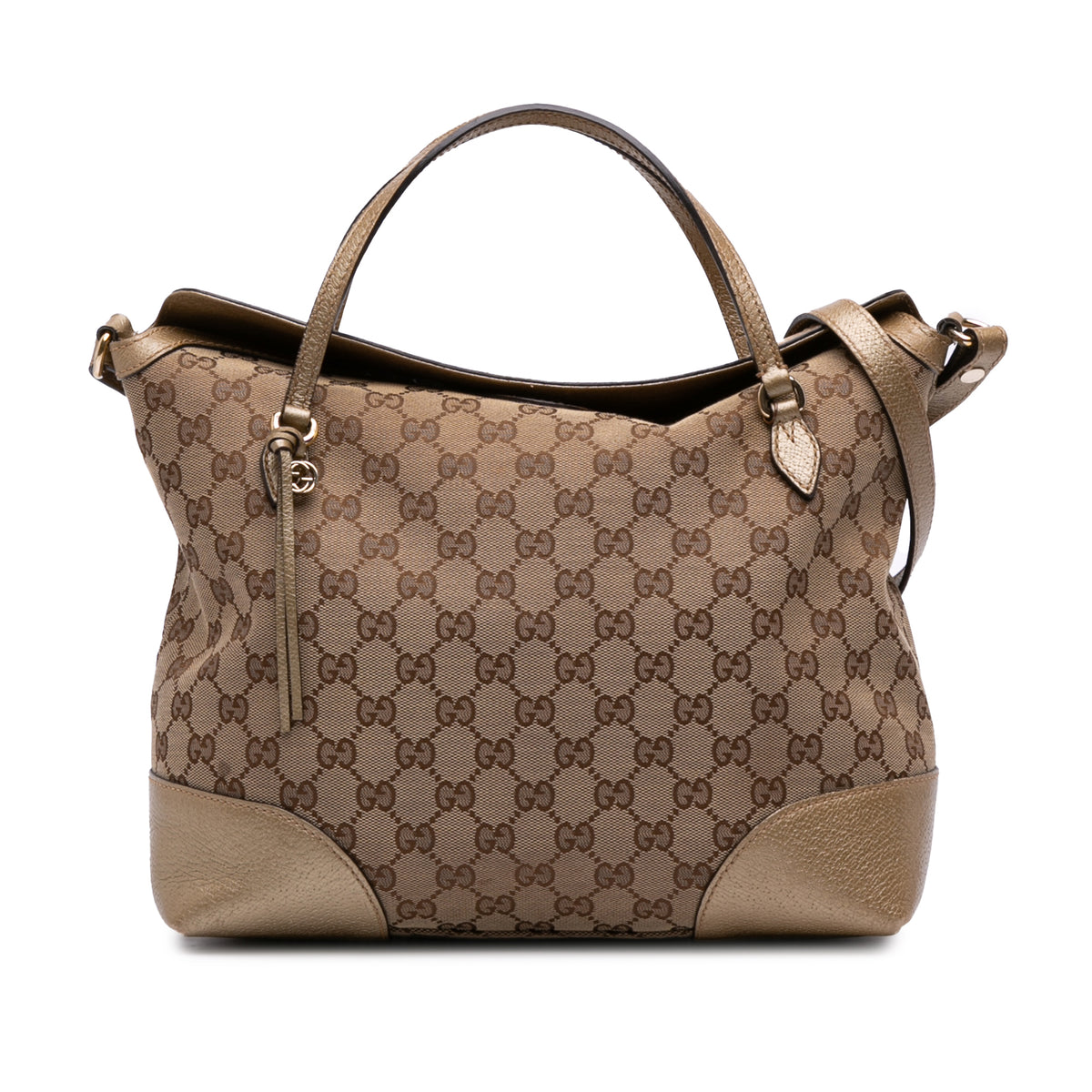 Medium GG Canvas Bree Satchel