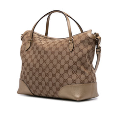 Medium GG Canvas Bree Satchel