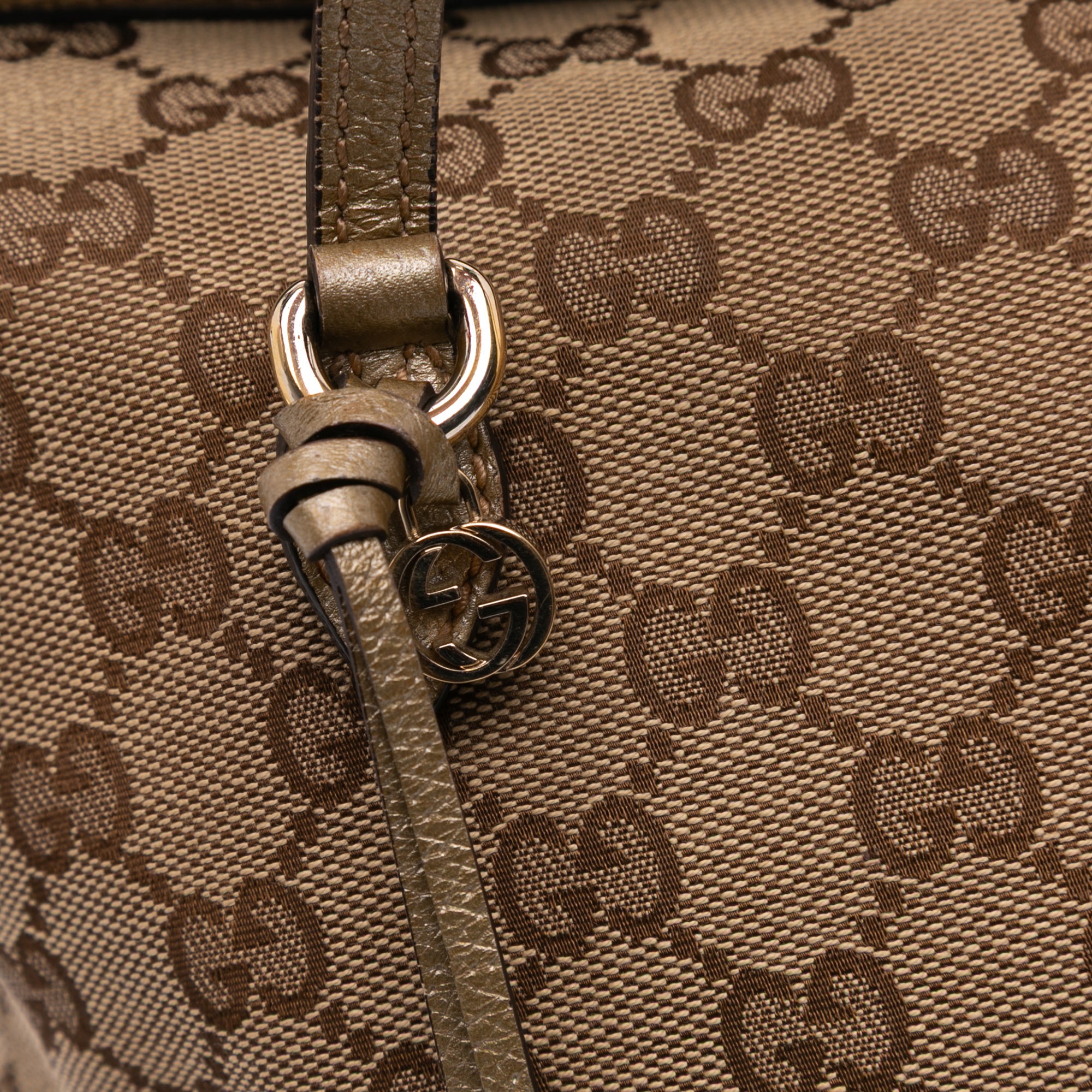 Medium GG Canvas Bree Satchel