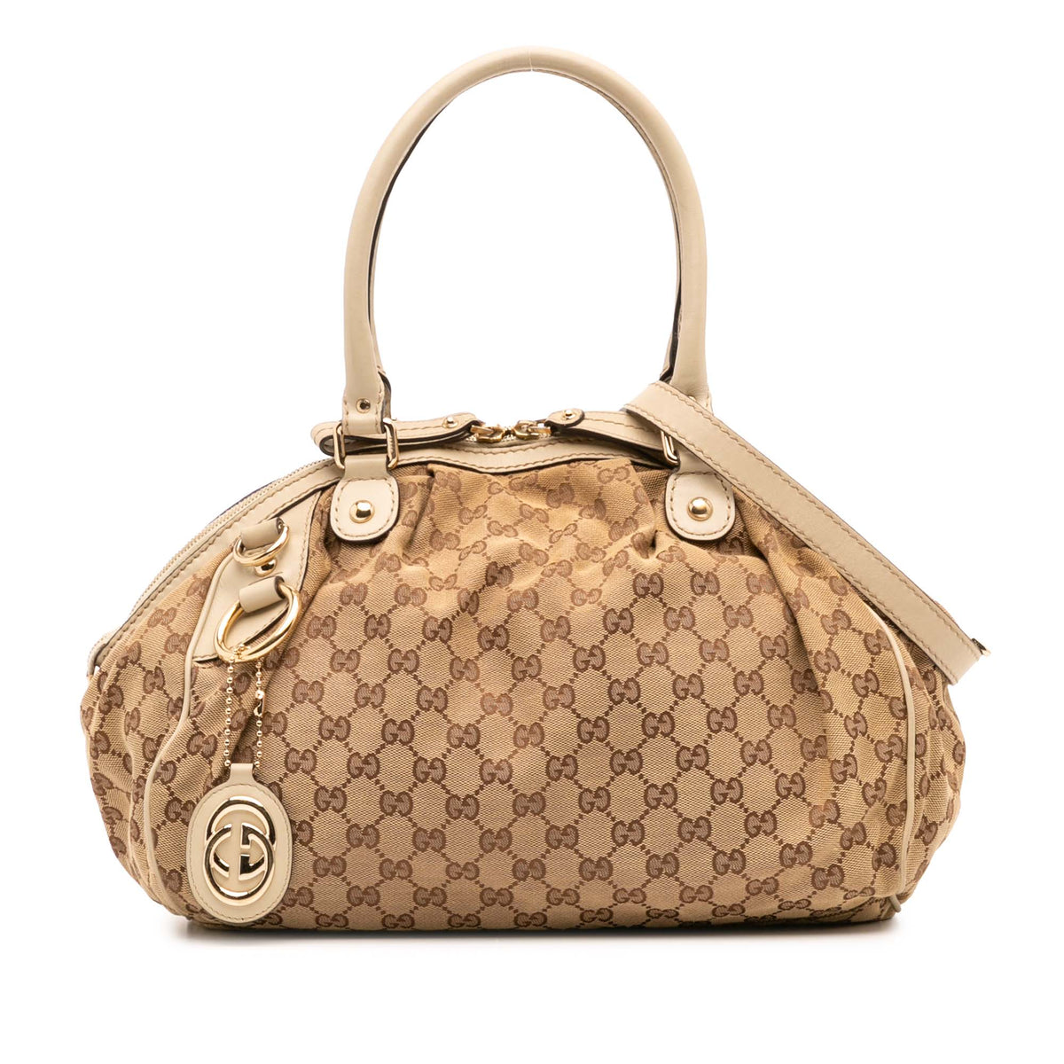 GG Canvas Sukey Satchel