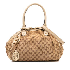 GG Canvas Sukey Satchel