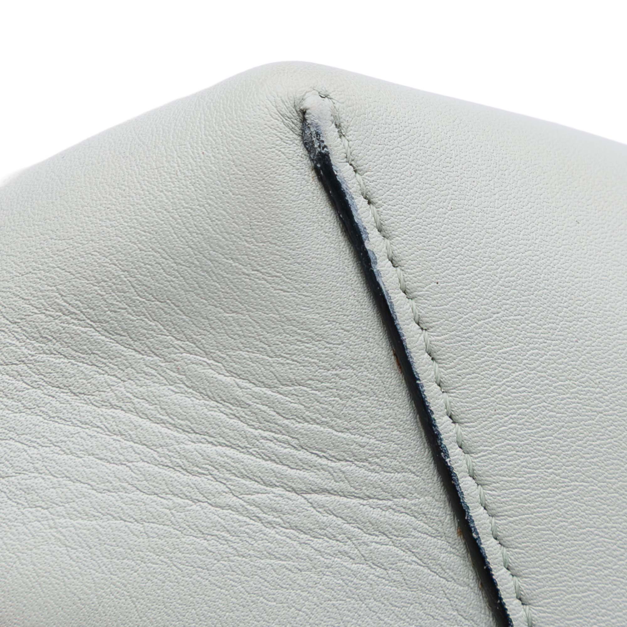 Small Shiny Smooth Calfskin Twisted Cabas Tote