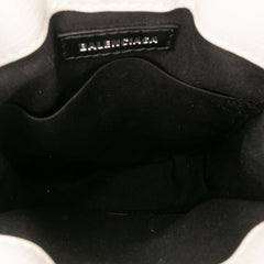 Mini Calfskin Logo Shopping Phone Holder