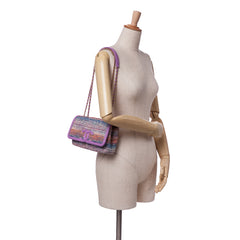 Medium Tweed CC Filigree Flap
