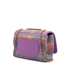 Medium Tweed CC Filigree Flap