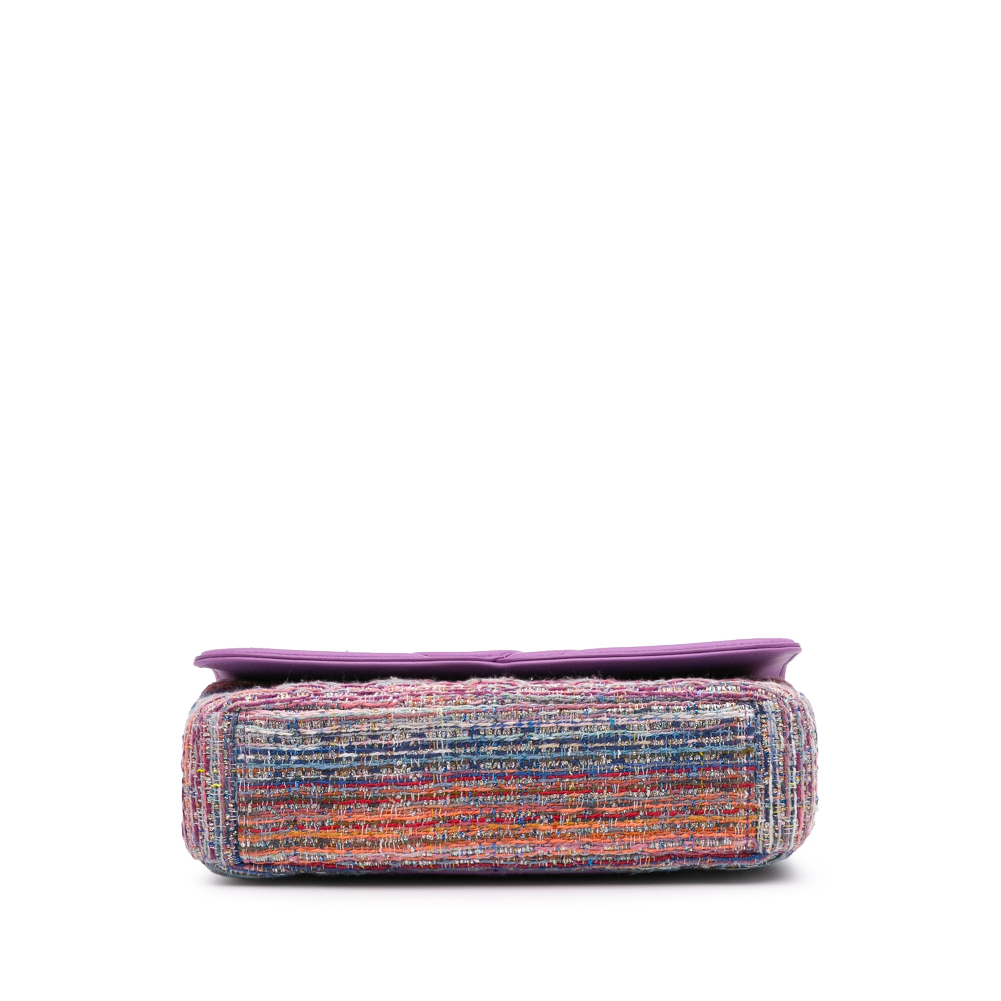 Medium Tweed CC Filigree Flap