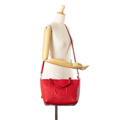 Small Leather Soho Cellarius Satchel