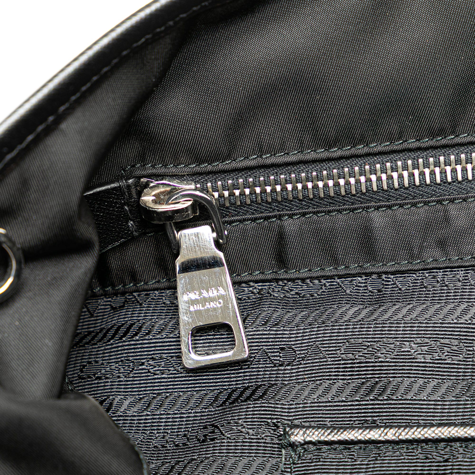 Tessuto Saffiano Trimmed Open Convertible Tote