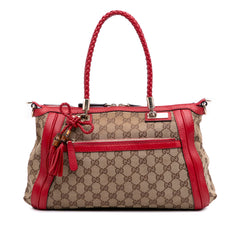 GG Canvas Bella Satchel