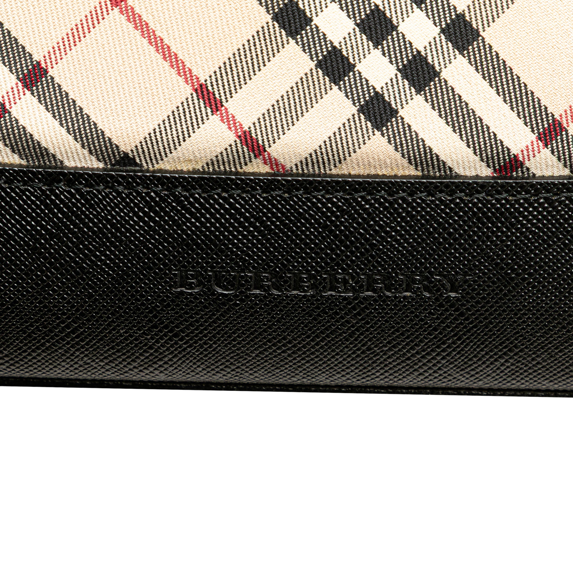 Nova Check Canvas Handbag