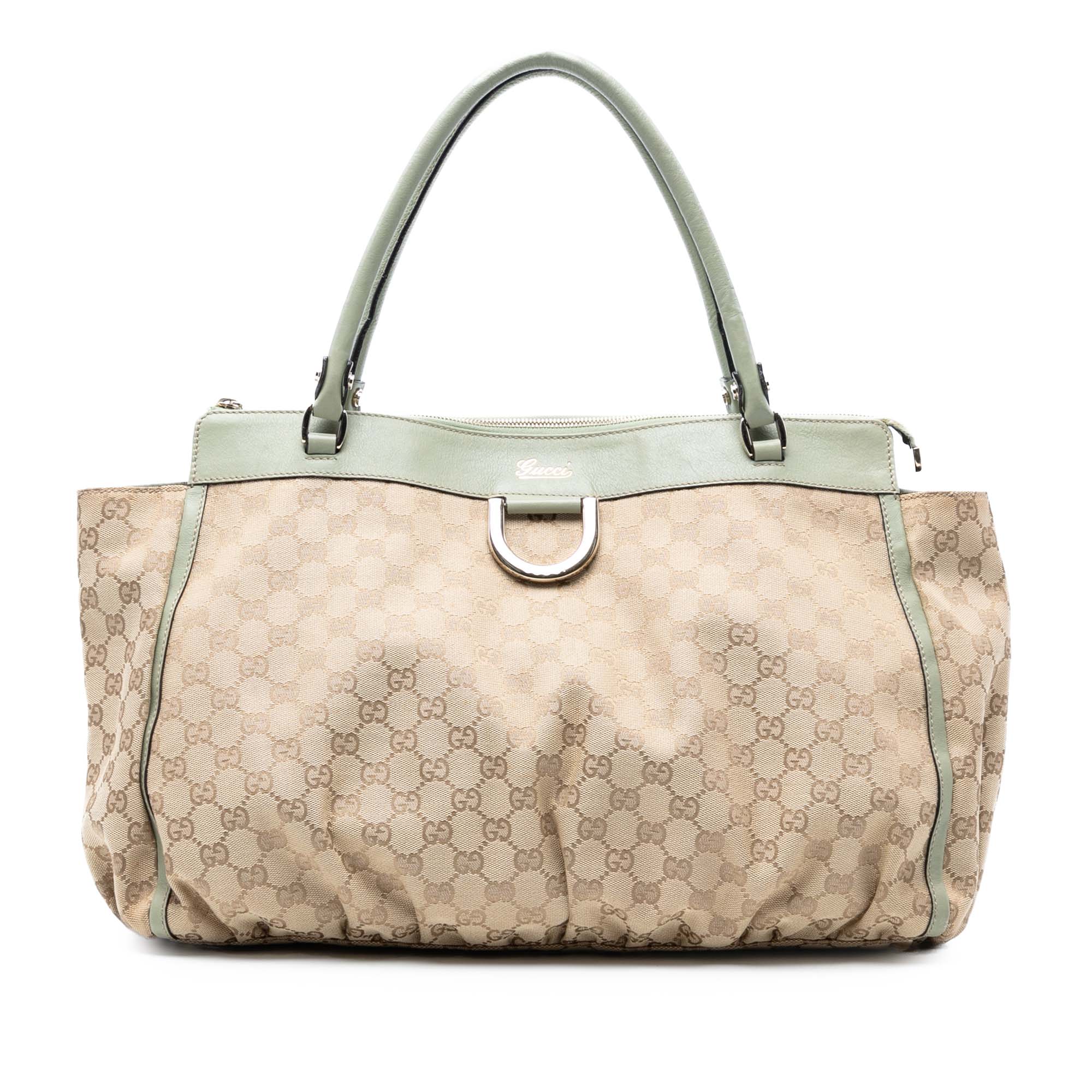 GG Canvas Abbey D Ring Tote