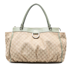 GG Canvas Abbey D Ring Tote