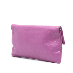 Lambskin Motocross Giant 12 Envelope Clutch