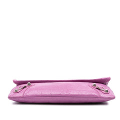 Lambskin Motocross Giant 12 Envelope Clutch