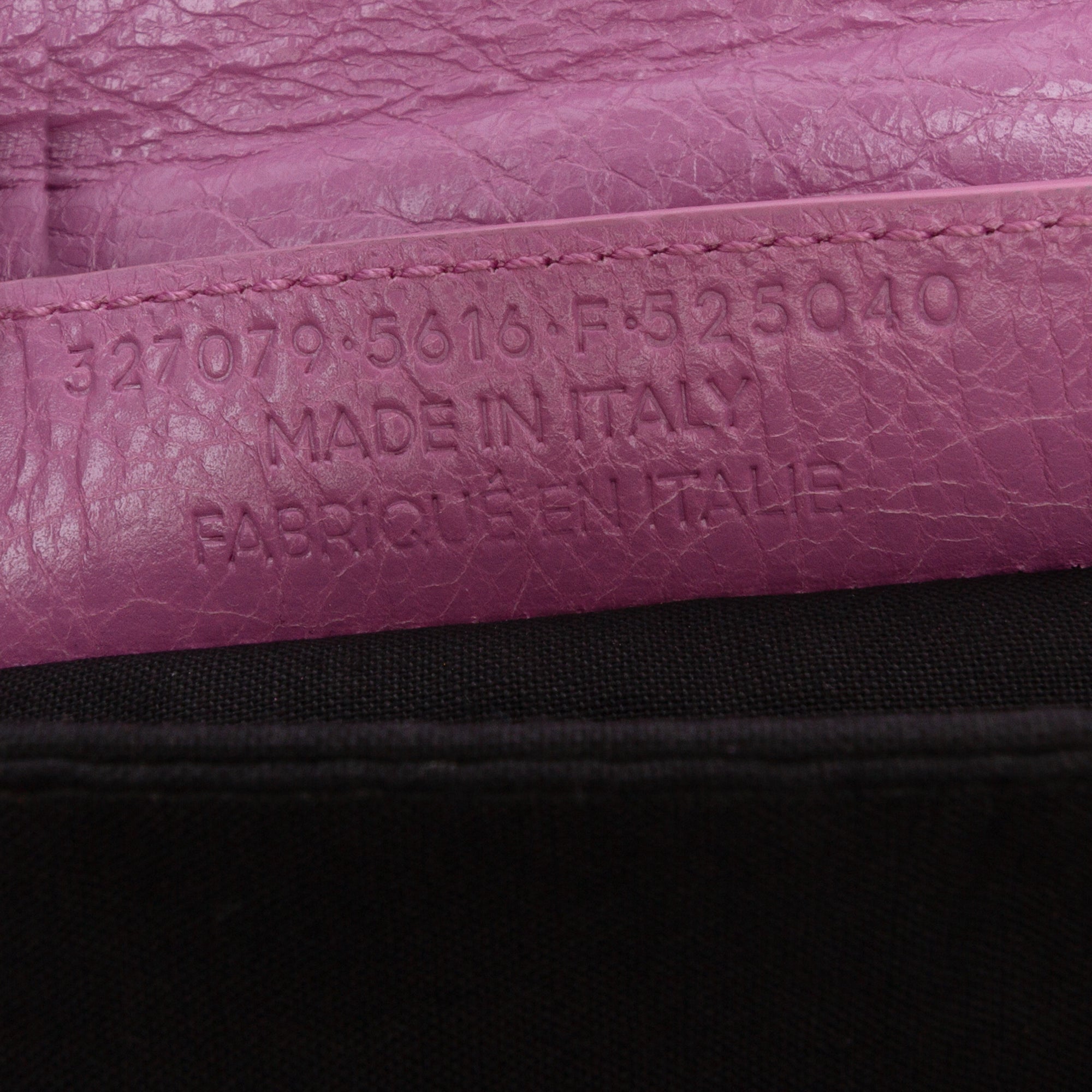 Lambskin Motocross Giant 12 Envelope Clutch