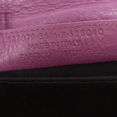 Lambskin Motocross Giant 12 Envelope Clutch