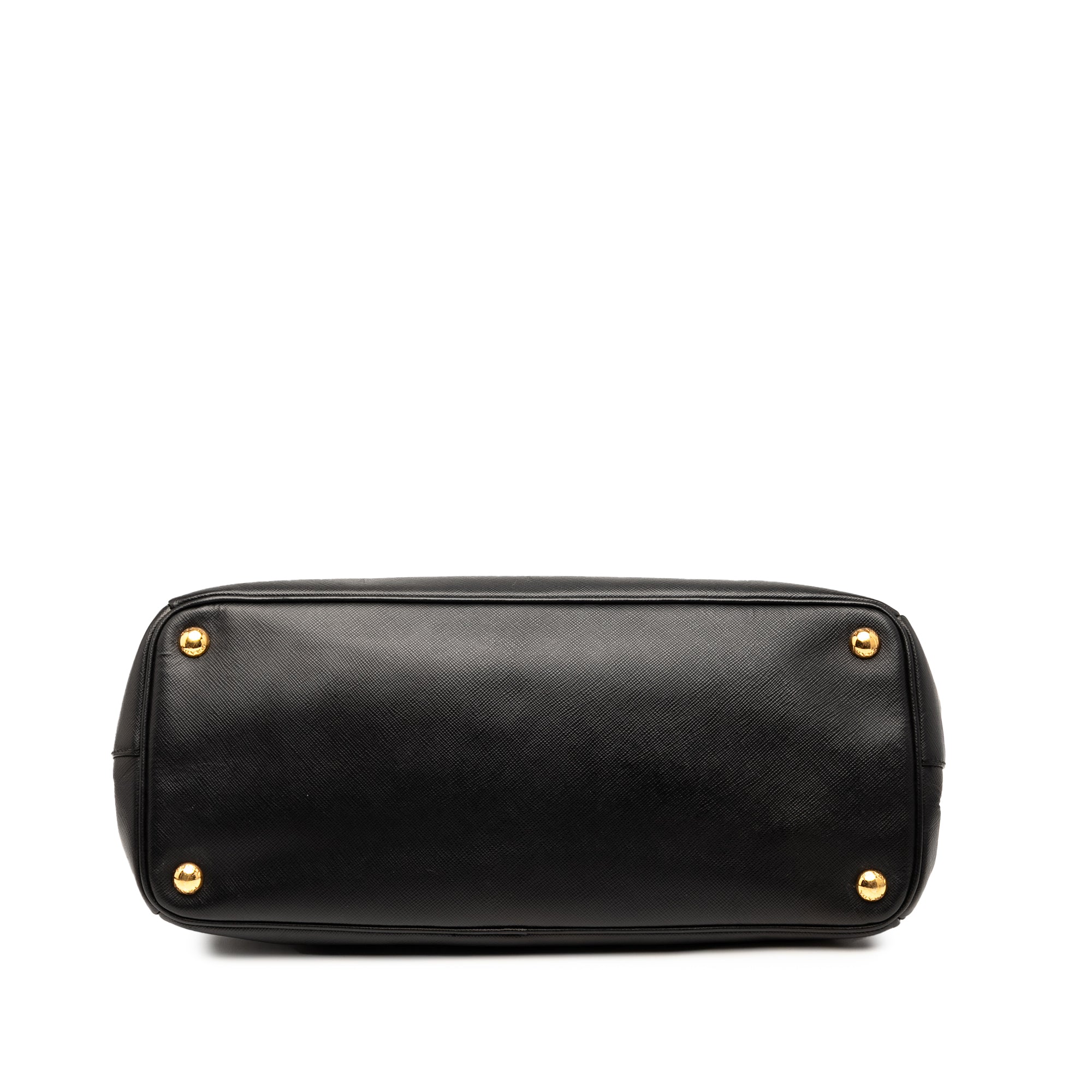 Medium Saffiano Lux Galleria Double Zip Satchel