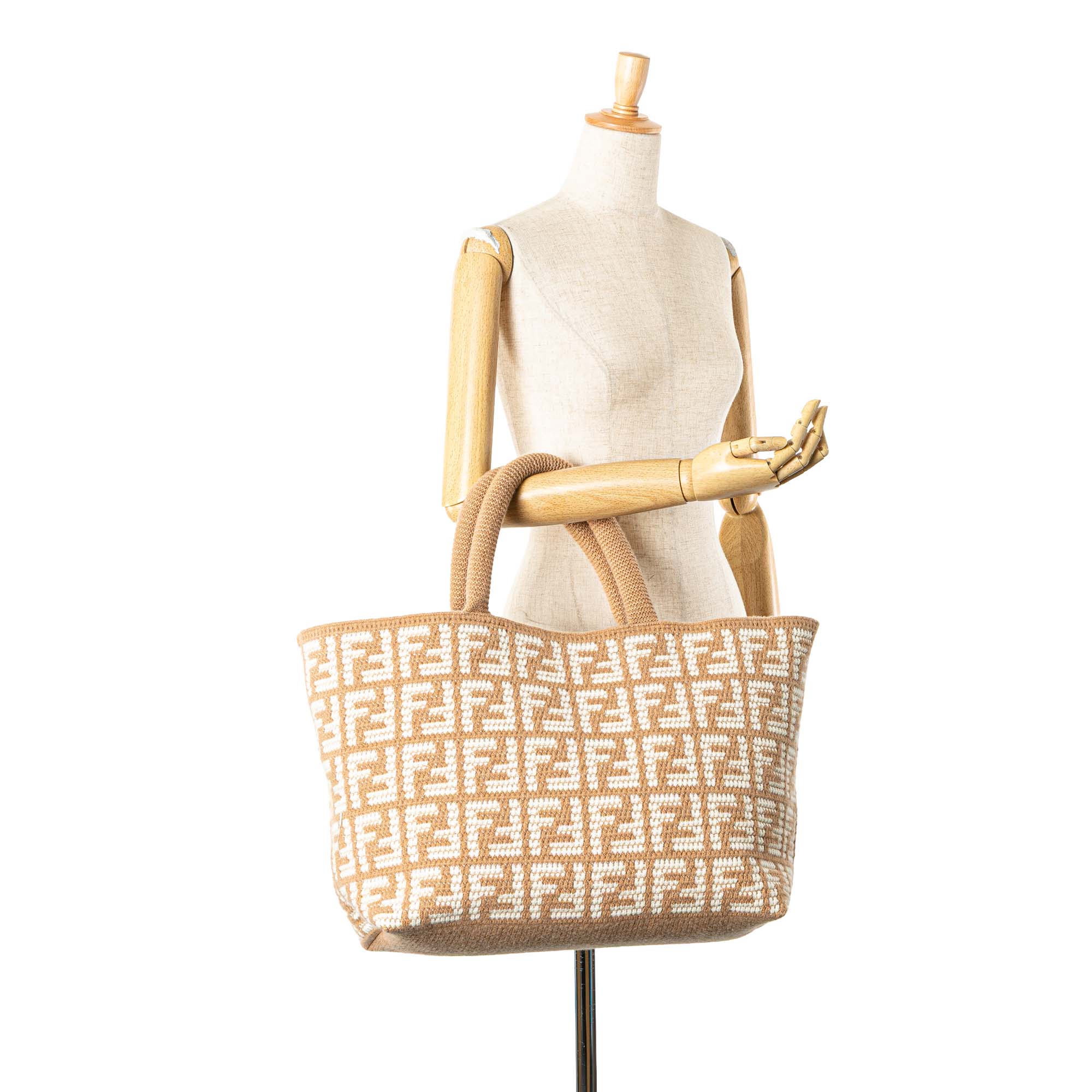 Large Zucca Cashmere Shopper Tote