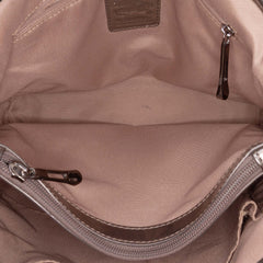 Supernova Check Coated Canvas Tote