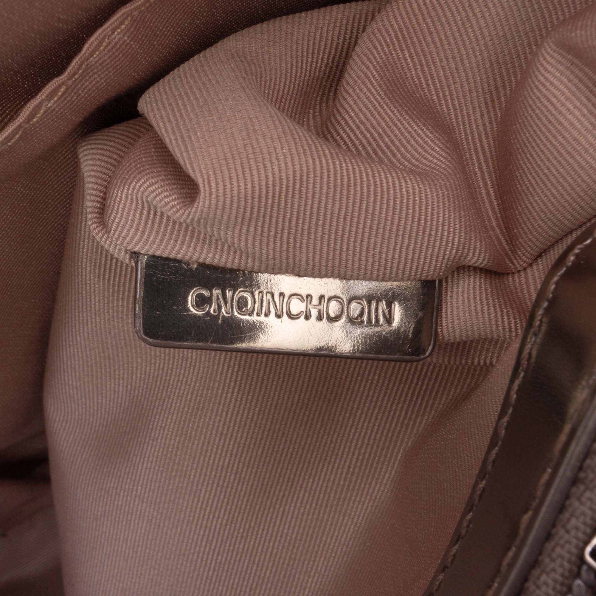 Supernova Check Coated Canvas Tote