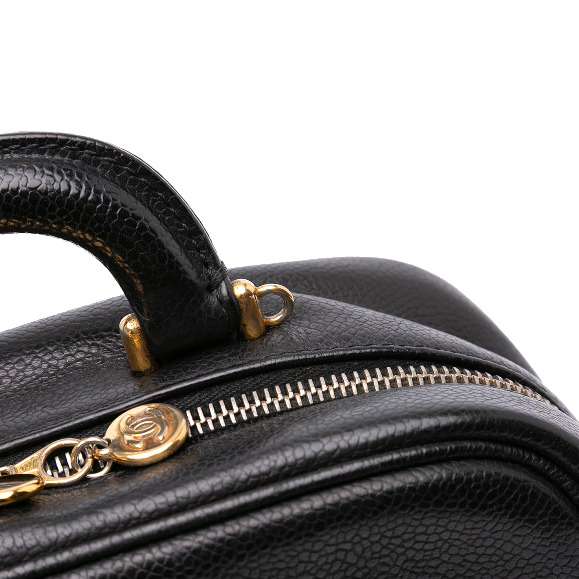 CC Caviar Vanity Case