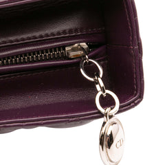 Large Lambskin Cannage Lady Dior