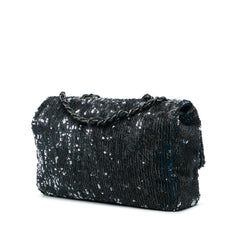 Paris-Cuba Medium Sequin Coco Cuba Flap