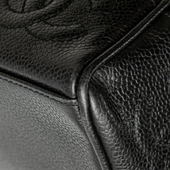 Triple CC Caviar Shoulder Bag