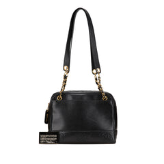 Triple CC Caviar Shoulder Bag