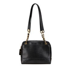 Triple CC Caviar Shoulder Bag