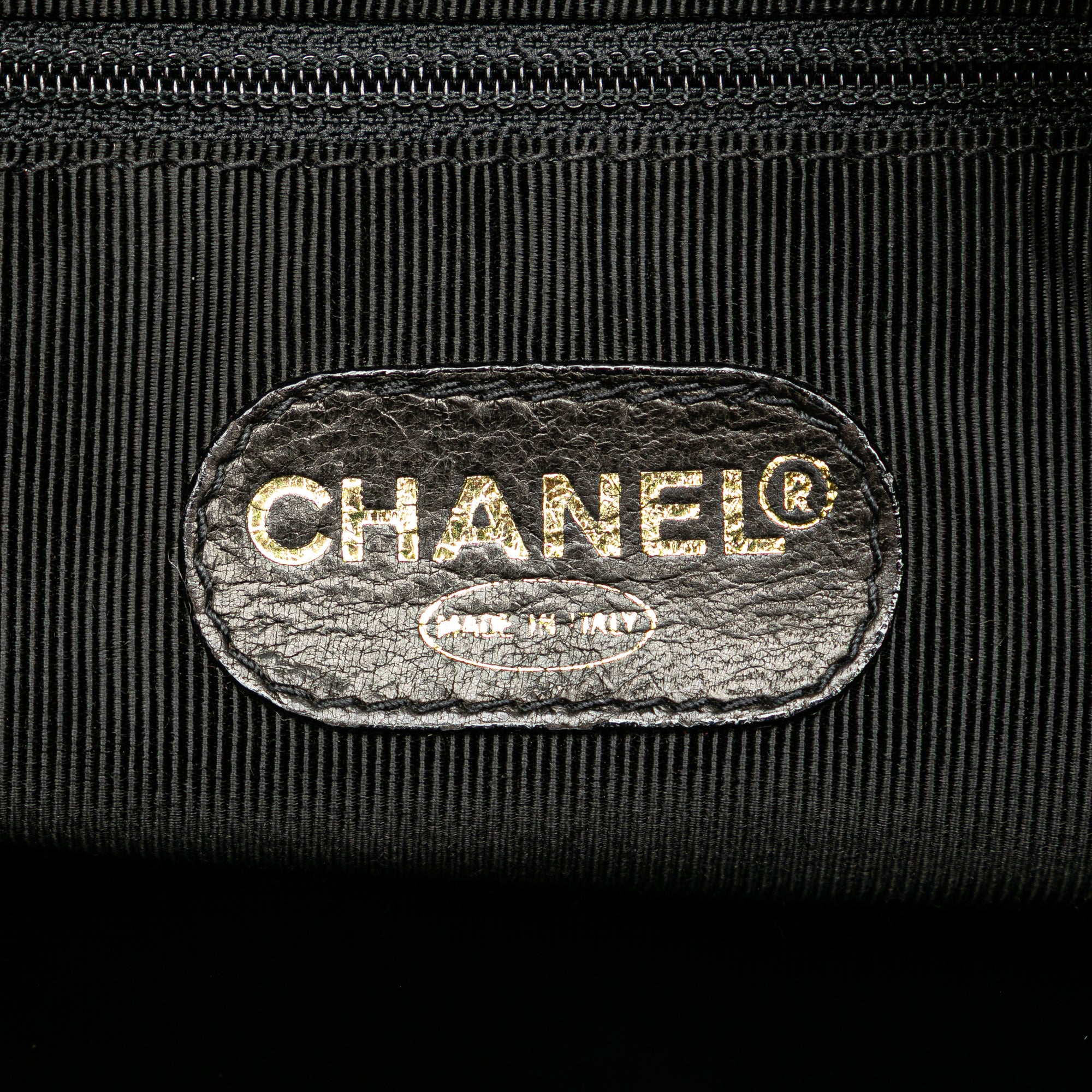 Triple CC Caviar Shoulder Bag