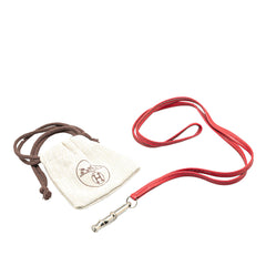 Leather Ultrasonic Dog Whistle Necklace